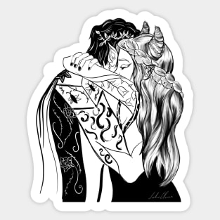 Cardan and Jude Sticker